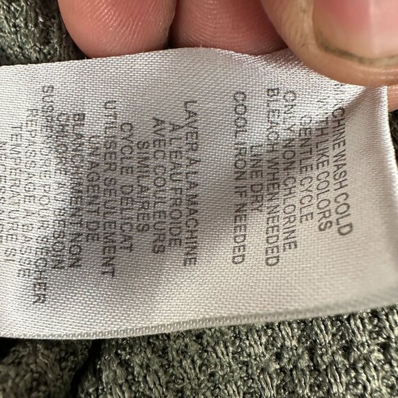 Como Blu Womens Jogger Pants 1X Olive Green - Picture 7 of 7